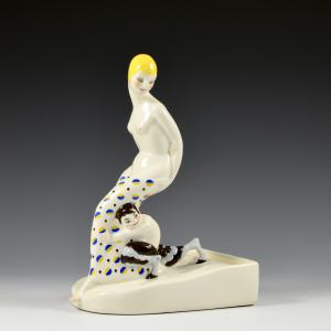 Nuda con fauno - Sandro Vacchetti, Manifattura Lenci, 1929